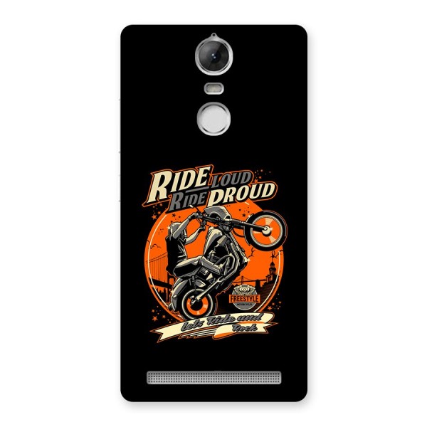 Proud Rider Back Case for Vibe K5 Note