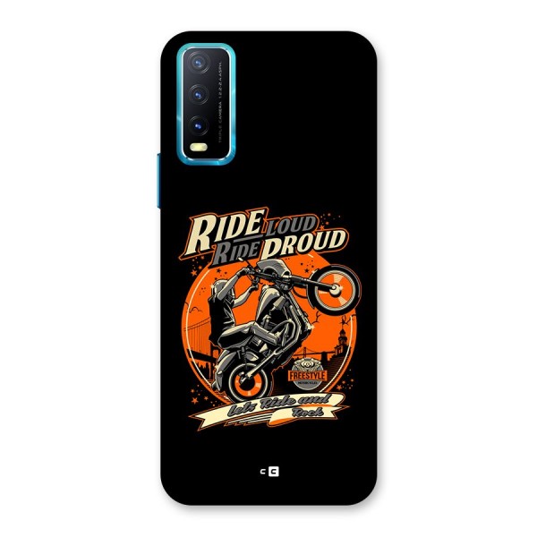 Proud Rider Back Case for Vivo Y20i