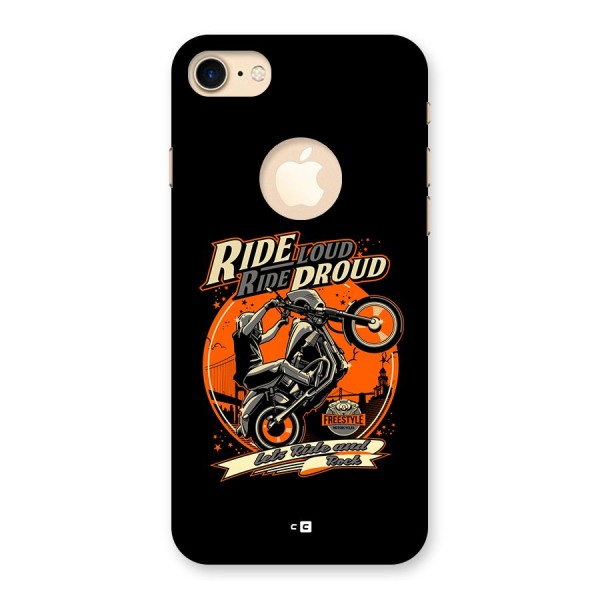 Proud Rider Back Case for iPhone 7 Logo Cut