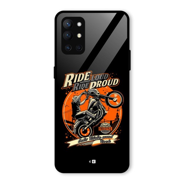 Proud Rider Glass Back Case for OnePlus 9R