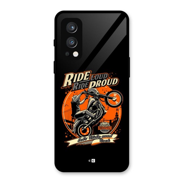 Proud Rider Glass Back Case for OnePlus Nord 2 5G