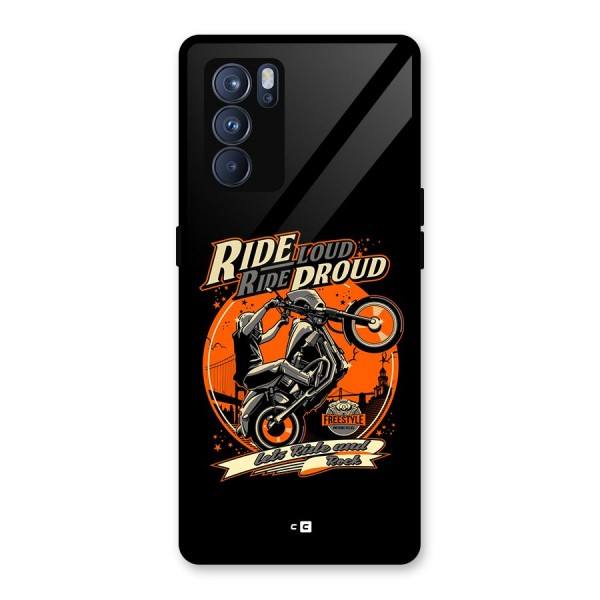 Proud Rider Glass Back Case for Oppo Reno6 Pro 5G