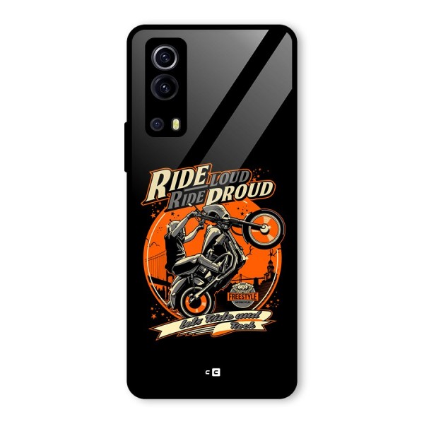 Proud Rider Glass Back Case for Vivo iQOO Z3