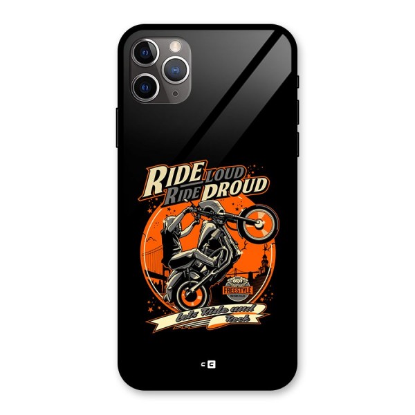 Proud Rider Glass Back Case for iPhone 11 Pro Max