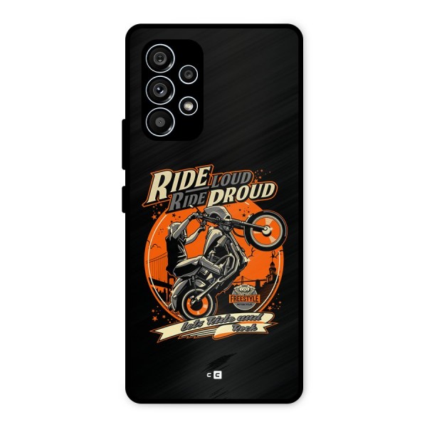 Proud Rider Metal Back Case for Galaxy A53 5G