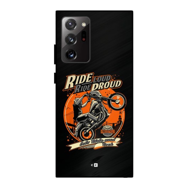 Proud Rider Metal Back Case for Galaxy Note 20 Ultra
