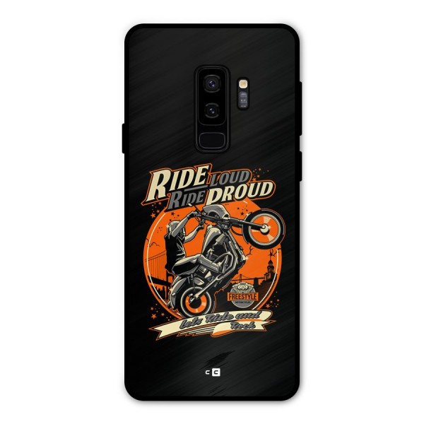 Proud Rider Metal Back Case for Galaxy S9 Plus