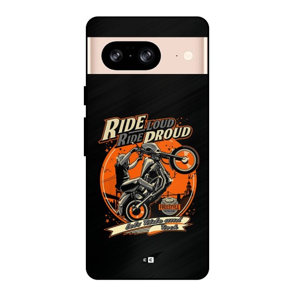Proud Rider Metal Back Case for Google Pixel 8