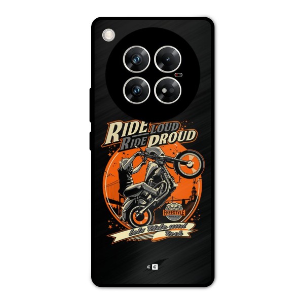Proud Rider Metal Back Case for Infinix Zero 40 5G