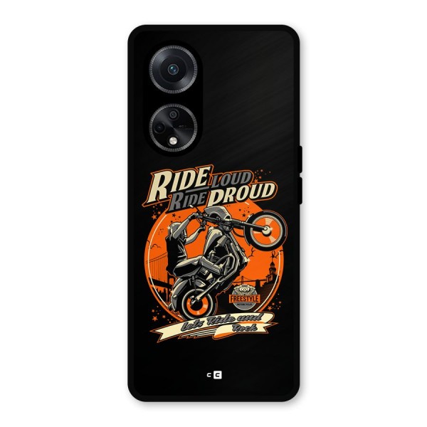 Proud Rider Metal Back Case for Oppo F23