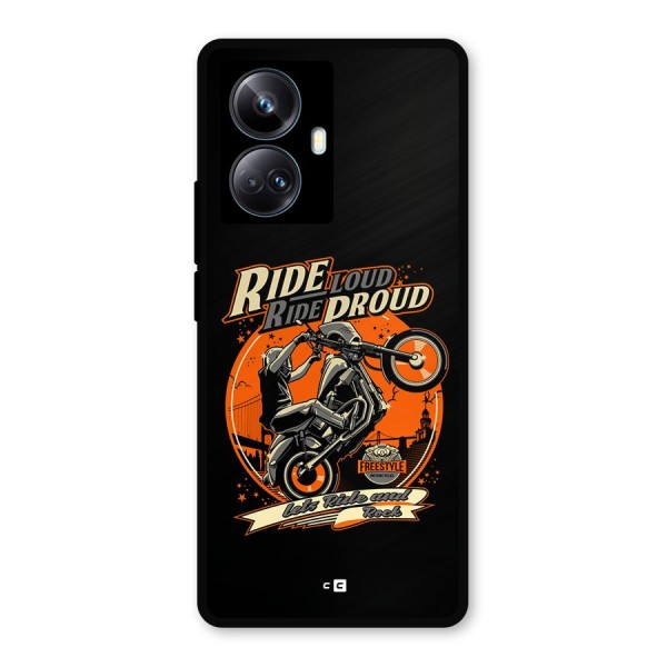 Proud Rider Metal Back Case for Realme 10 Pro Plus