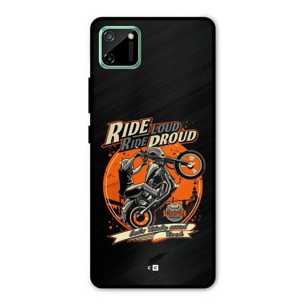 Proud Rider Metal Back Case for Realme C11