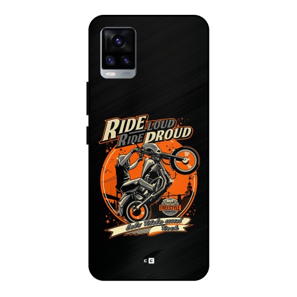 Proud Rider Metal Back Case for Vivo V20
