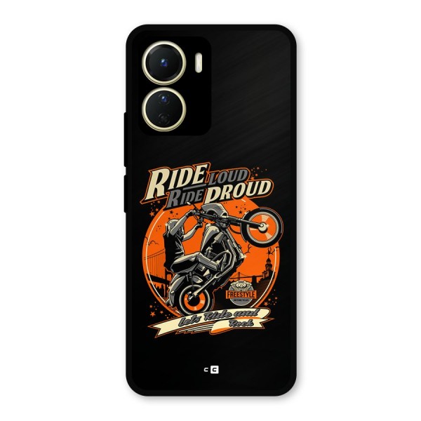 Proud Rider Metal Back Case for Vivo Y16