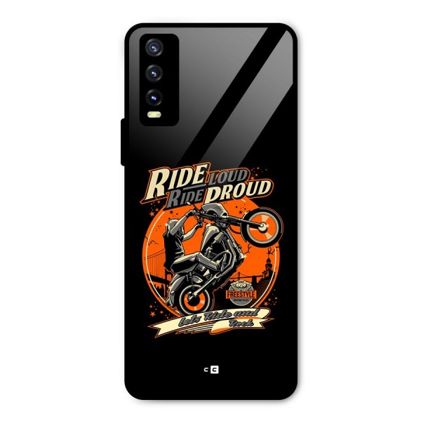 Proud Rider Metal Back Case for Vivo Y20i