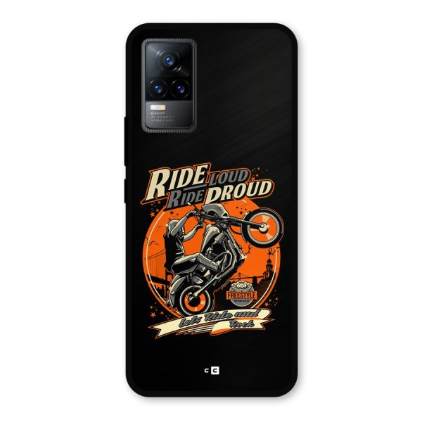 Proud Rider Metal Back Case for Vivo Y73