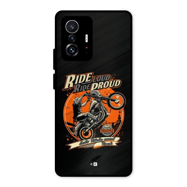 Proud Rider Metal Back Case for Xiaomi 11T Pro