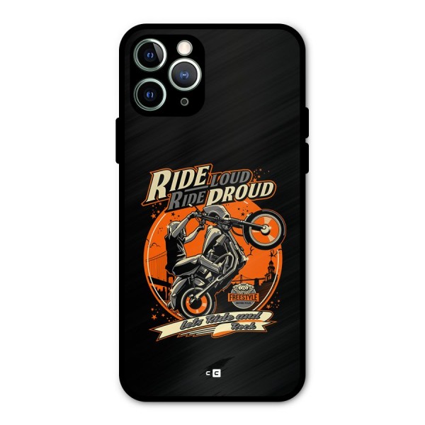 Proud Rider Metal Back Case for iPhone 11 Pro Max