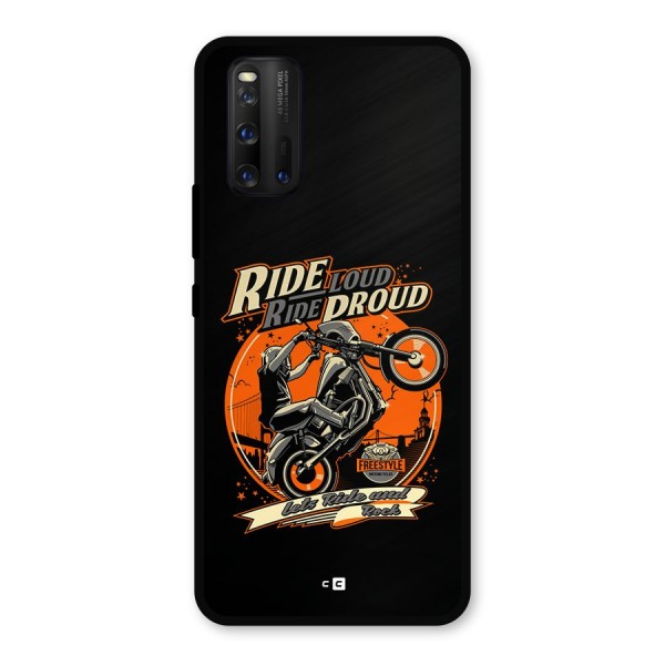 Proud Rider Metal Back Case for iQOO 3