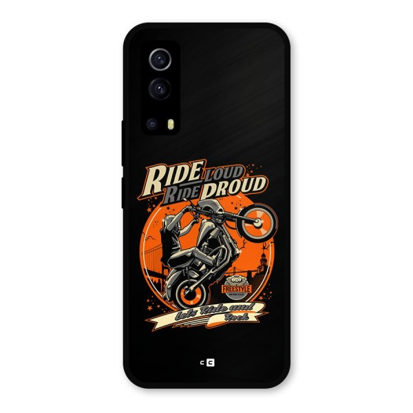 Proud Rider Metal Back Case for iQOO Z3