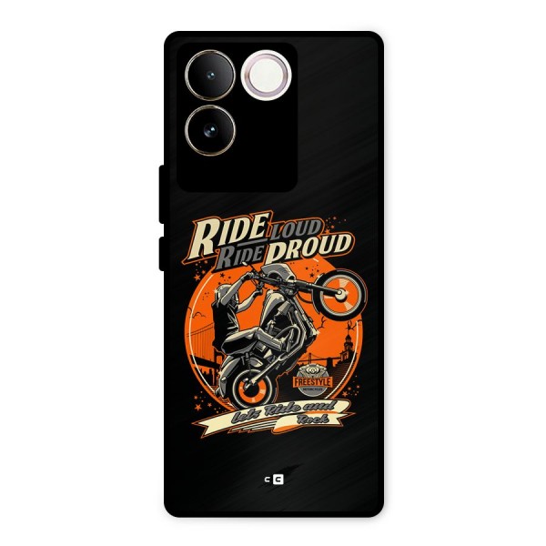 Proud Rider Metal Back Case for iQOO Z7 Pro