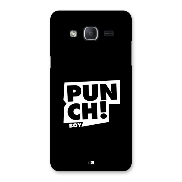 Punch Boy Back Case for Galaxy On7 Pro