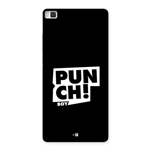 Punch Boy Back Case for Huawei P8