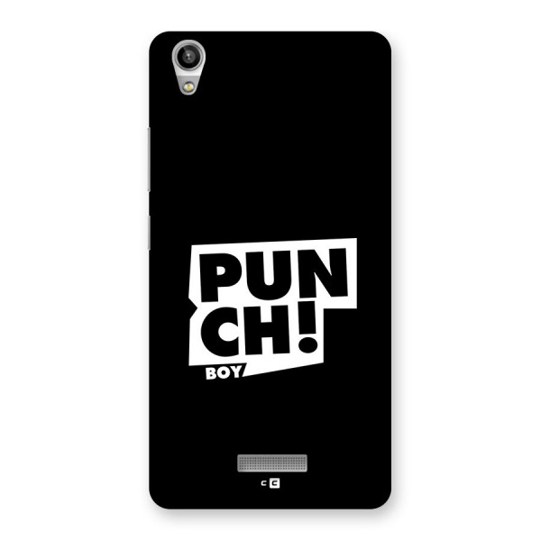 Punch Boy Back Case for Lava Pixel V1
