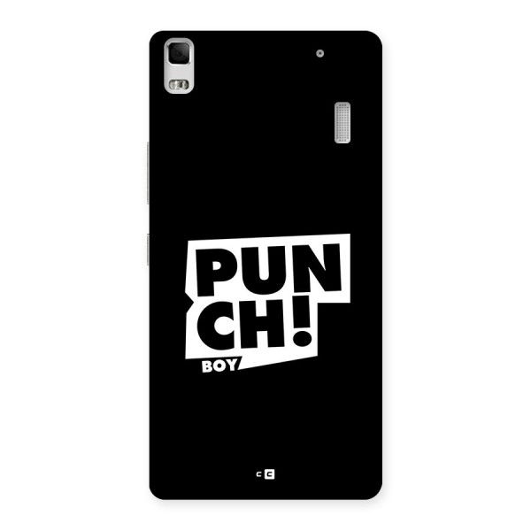 Punch Boy Back Case for Lenovo K3 Note