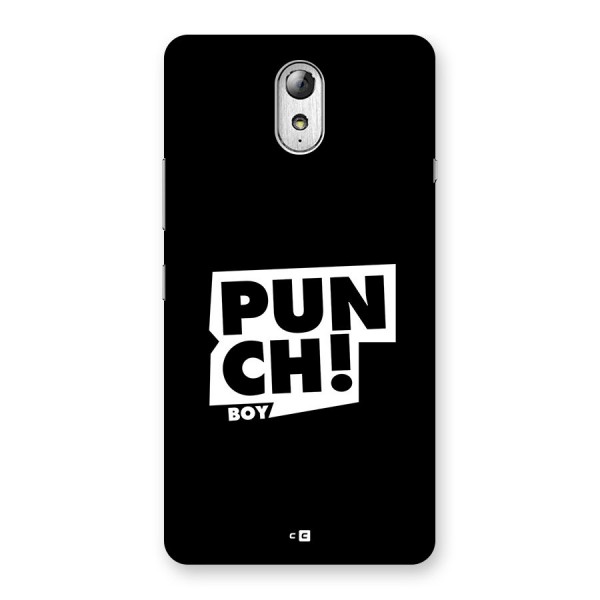Punch Boy Back Case for Lenovo Vibe P1M