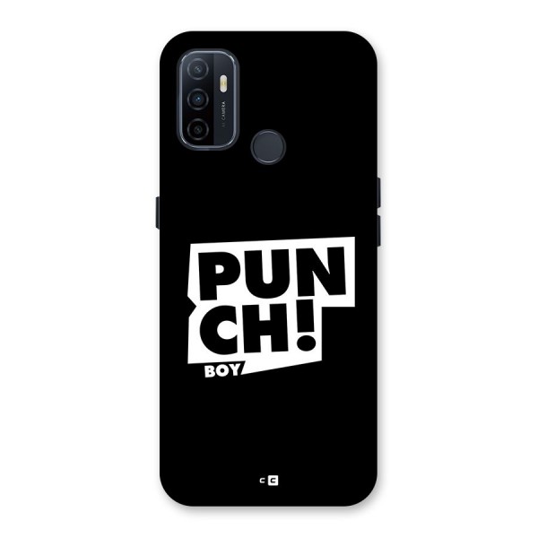 Punch Boy Back Case for Oppo A33 (2020)