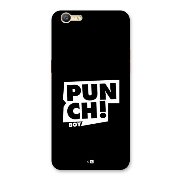 Punch Boy Back Case for Oppo A39