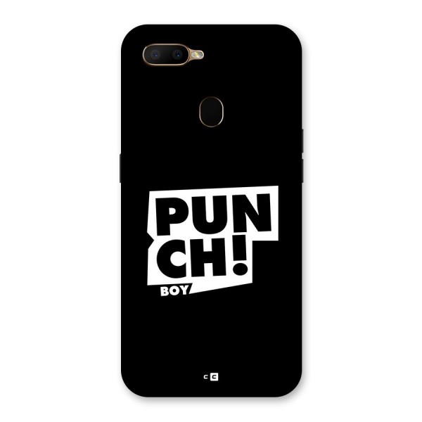 Punch Boy Back Case for Oppo A5s
