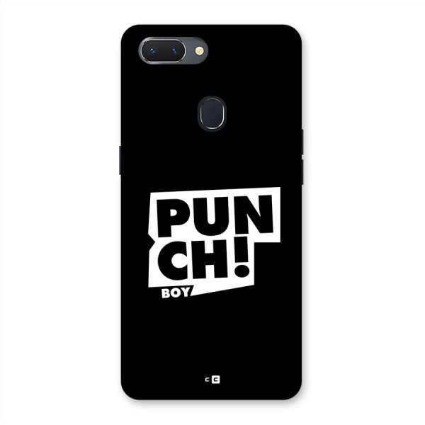 Punch Boy Back Case for Realme 2