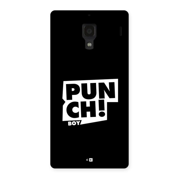 Punch Boy Back Case for Redmi 1s