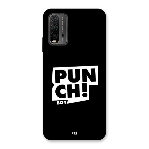 Punch Boy Back Case for Redmi 9 Power