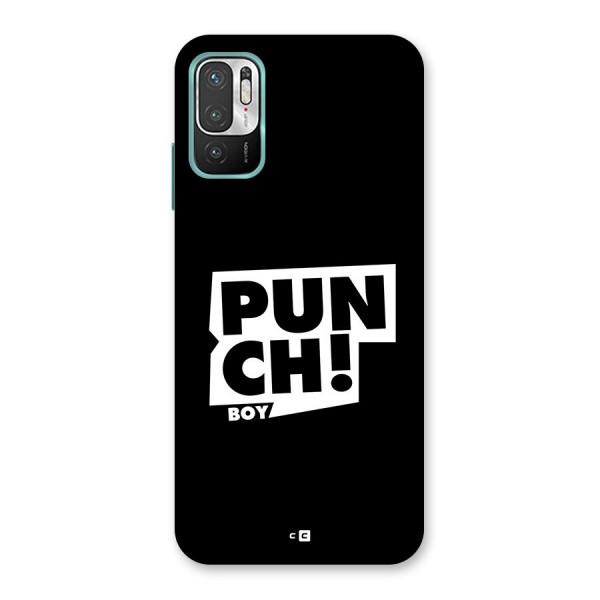 Punch Boy Back Case for Redmi Note 10T 5G
