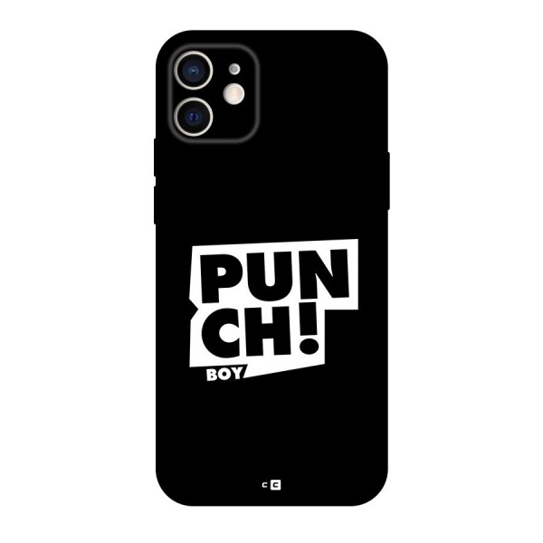Punch Boy Back Case for iPhone 12