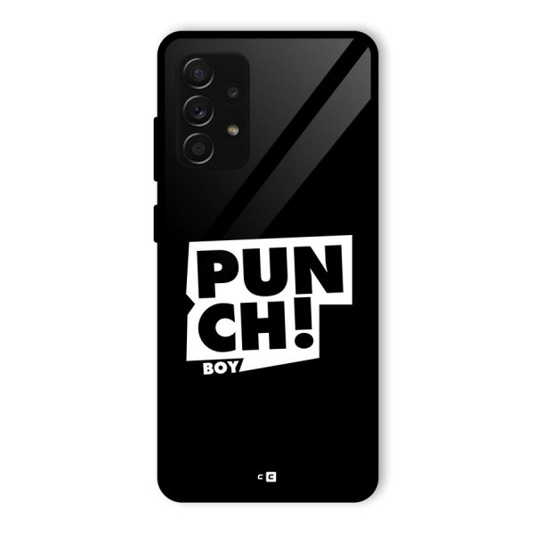 Punch Boy Glass Back Case for Galaxy A53 5G