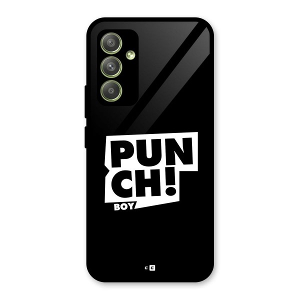 Punch Boy Glass Back Case for Galaxy A54
