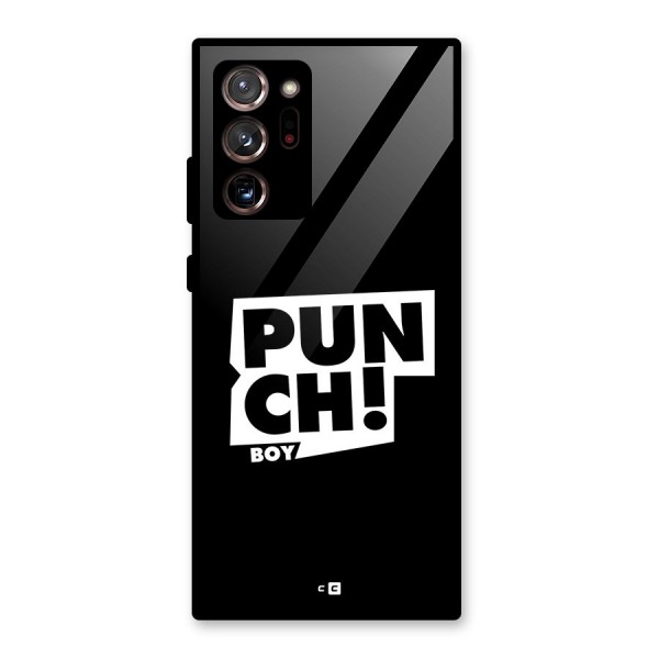 Punch Boy Glass Back Case for Galaxy Note 20 Ultra 5G