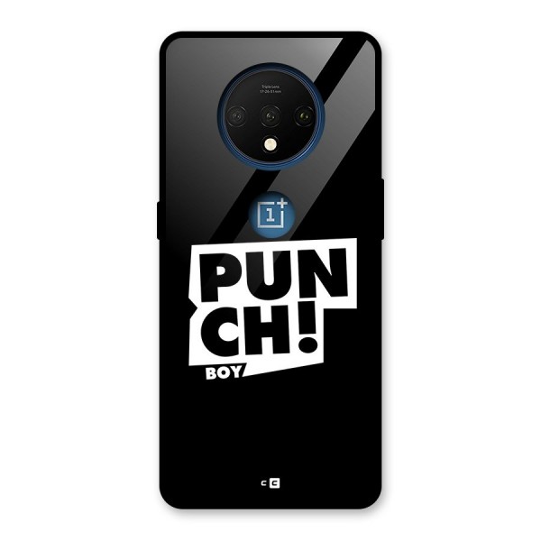 Punch Boy Glass Back Case for OnePlus 7T