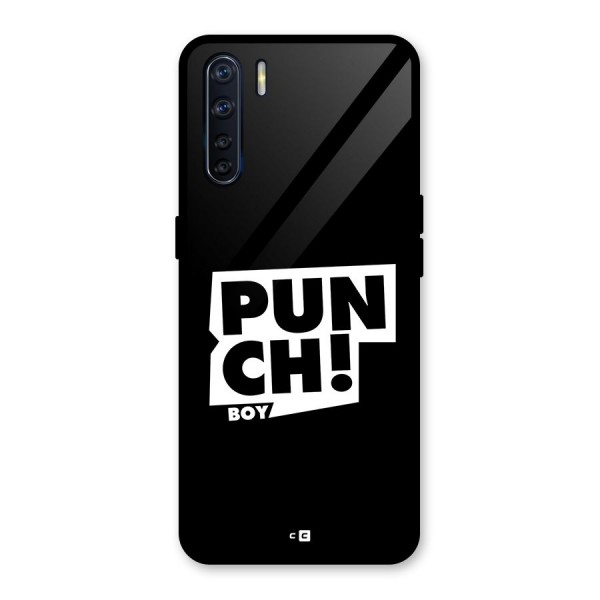 Punch Boy Glass Back Case for Oppo F15