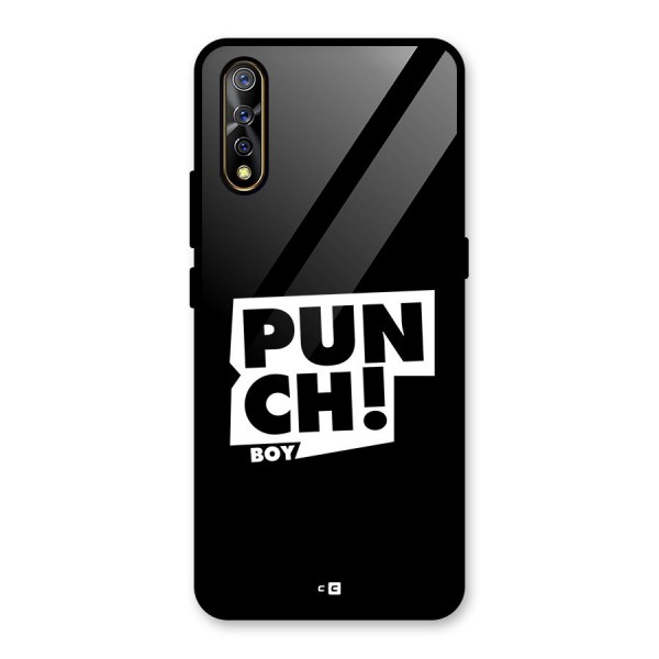 Punch Boy Glass Back Case for Vivo S1