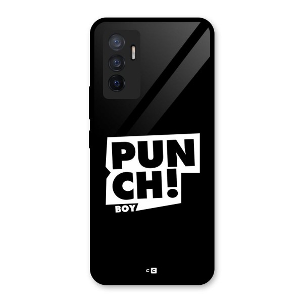 Punch Boy Glass Back Case for Vivo V23e
