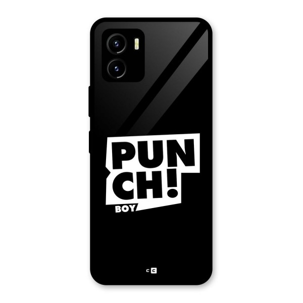 Punch Boy Glass Back Case for Vivo Y15s