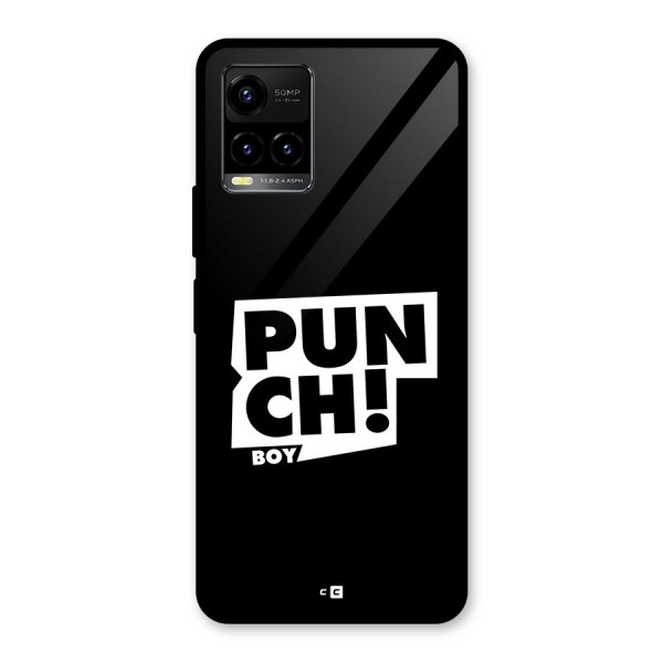 Punch Boy Glass Back Case for Vivo Y33s
