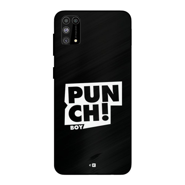 Punch Boy Metal Back Case for Galaxy F41