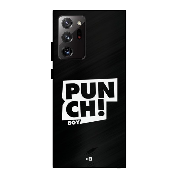 Punch Boy Metal Back Case for Galaxy Note 20 Ultra