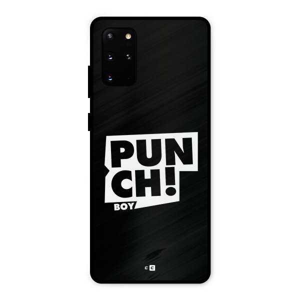 Punch Boy Metal Back Case for Galaxy S20 Plus